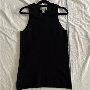 J. Crew Cashmere Black Shell- Tank Top